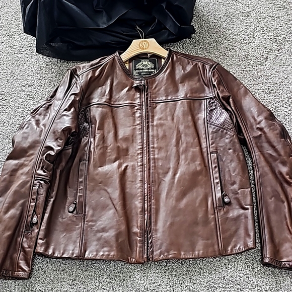 Roland Sands Barfly in Tobacco sz M mens